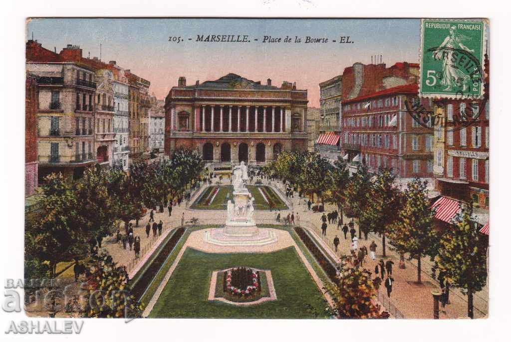 France - Marseille traveled in 1913