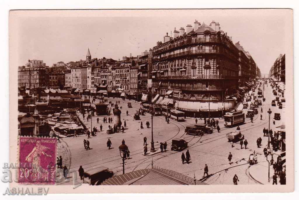 Franța - Marsilia călătorit 1919 Franța - Marsilia călătorit 1919