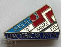 29110 Bulgaria semnează Cupa europeană de schi masculin Bansko 1987
