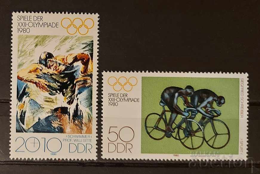 Germany/GDR 1980 Sport/Olympic Games Moscow '80 MNH Germany/GDR 1980 Sport/Olympic Games Moscow '80 MNH