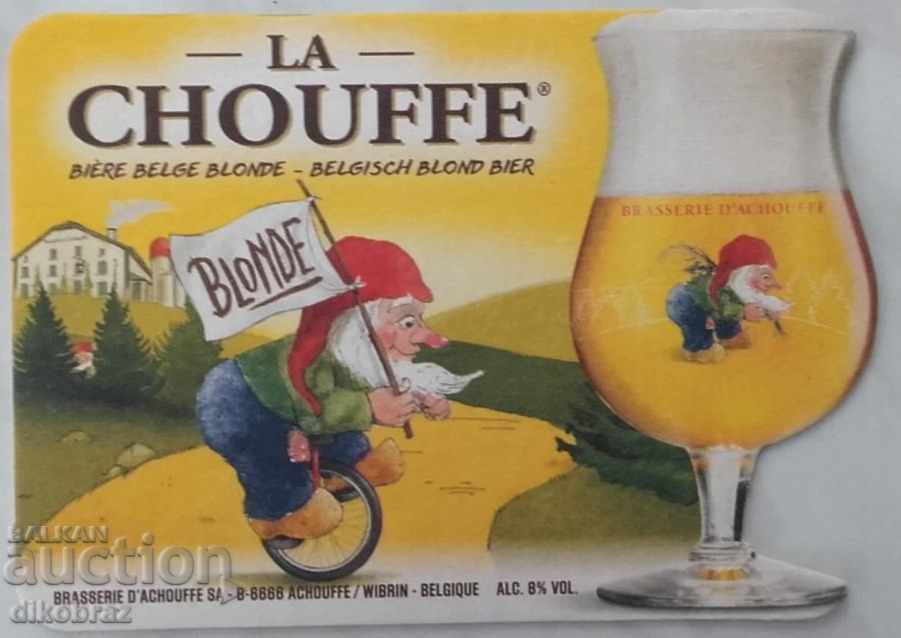 Beer Coaster - La Chouffe - Belgium