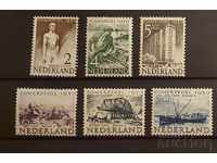 Холандия 1950 Благотворителни марки/Кораби MH