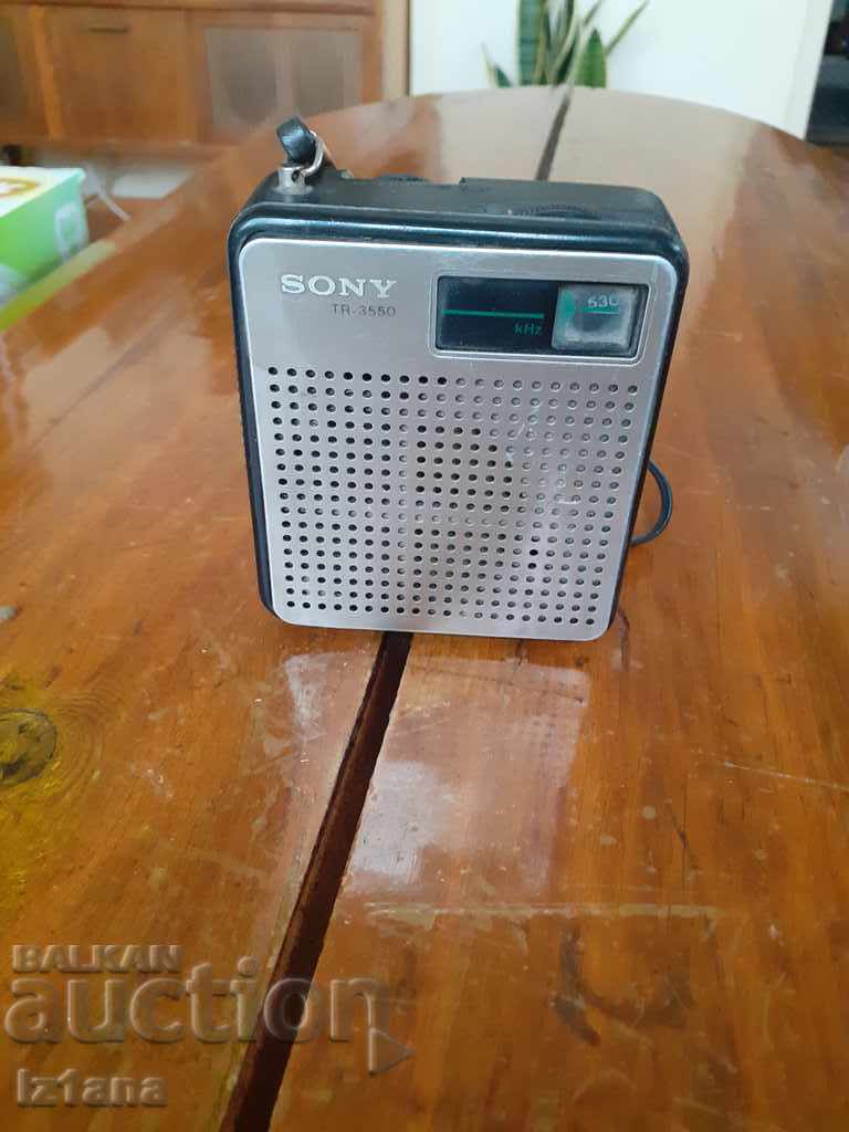 Radio vechi, radio SONY
