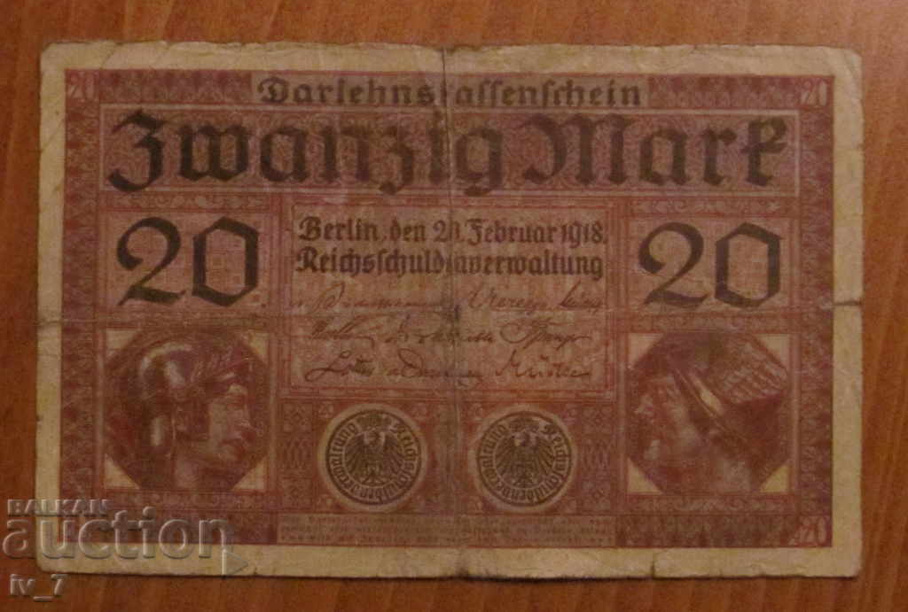 20 MĂRCI 1918 godina, GERMANIA