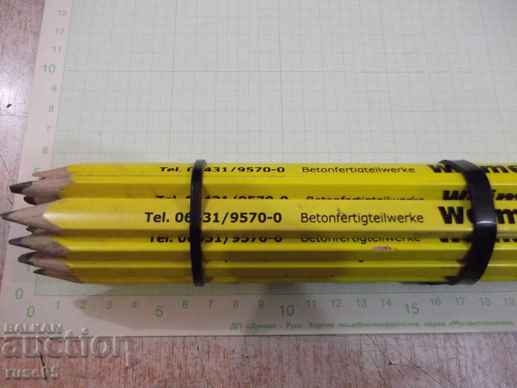 Delivery of Lot of 15 pcs. pencil kamenarski Delivery of Lot of 15 pcs. pencil kamenarski