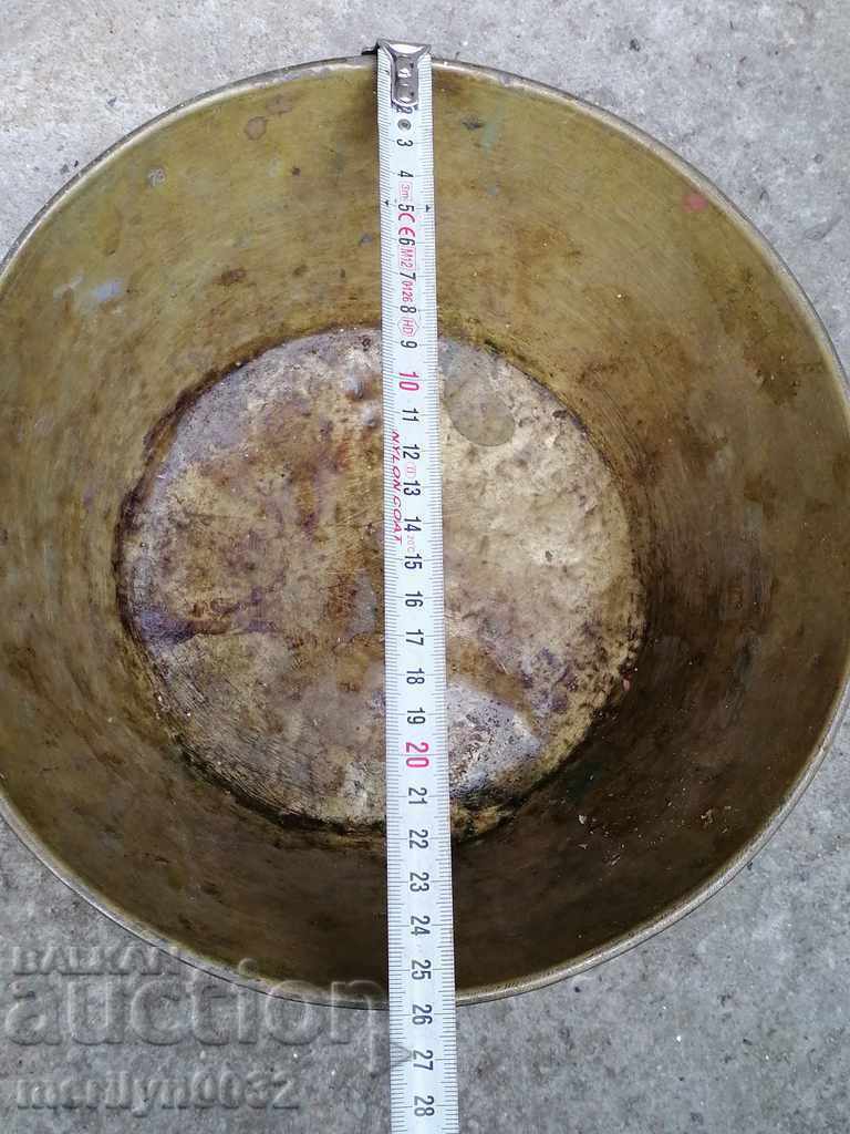 Delivery of Brass tas for an old scale, scale weight palanza Delivery of Brass tas for an old scale, scale weight palanza