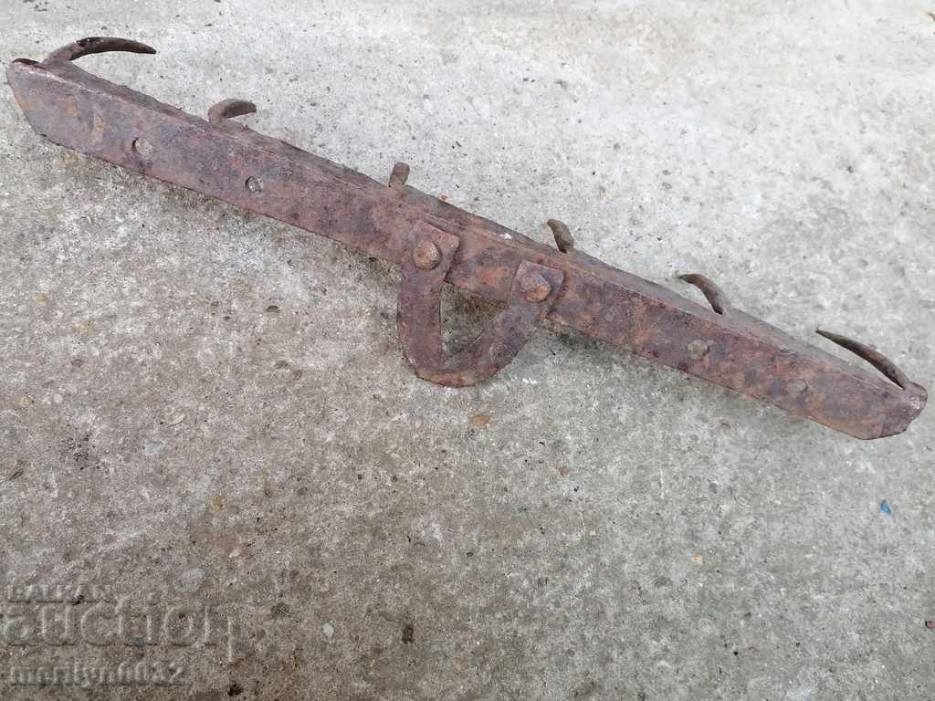 Hand-forged grappa, wrought iron, tool - 5 Hand-forged grappa, wrought iron, tool - 5