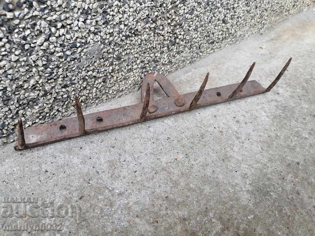 Hand-forged grappa, wrought iron, tool - 7 Hand-forged grappa, wrought iron, tool - 7