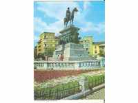 Card Bulgaria Sofia The monument of Tsar-Liberator 7 *