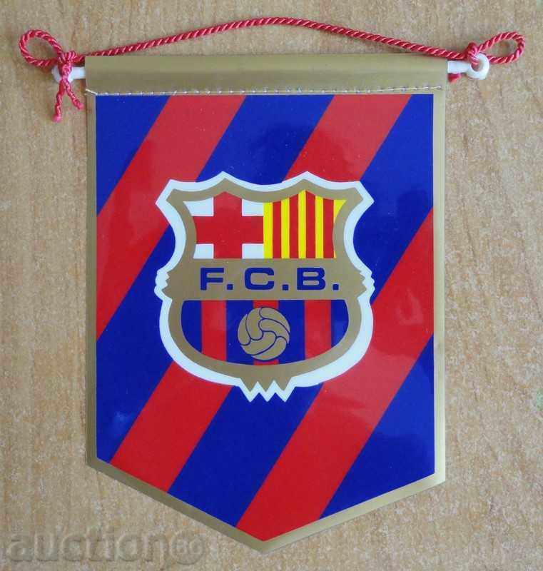 Barcelona soccer flag Barcelona soccer flag