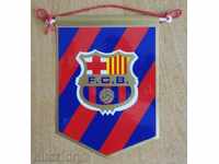Barcelona soccer flag
