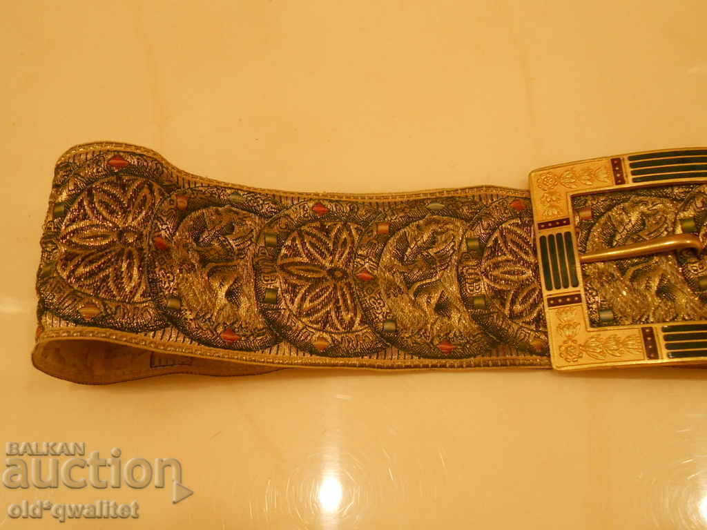 Auction Royal BELT (PAFTI) Enamel, very old and interesting Auction Royal BELT (PAFTI) Enamel, very old and interesting