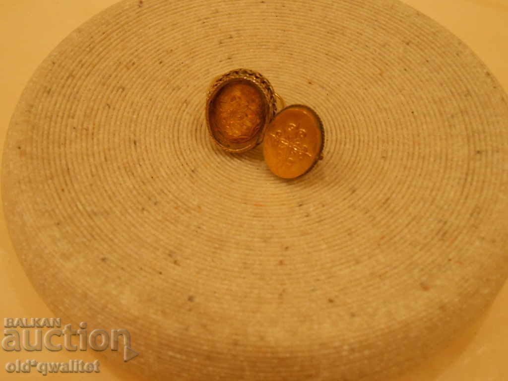 Old silver ring with Carnelian, opening, SILVER - 5 Old silver ring with Carnelian, opening, SILVER - 5