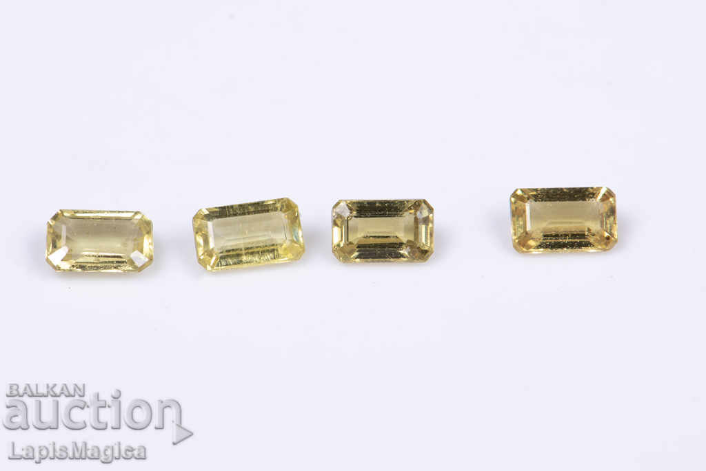 Yellow sapphire 5x3mm untreated - price for 1 pc