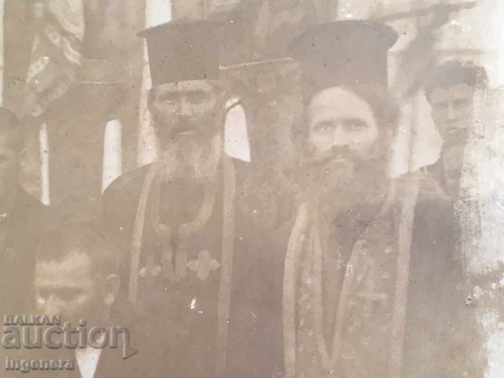 Licitație FOTOGRAFIE DIN 1923 ÎNMORMÂNTARE PREOT BERE DE ȘUMEN