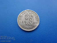 RS (23) Αγγλία 6 Penny 1944 Rare