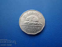 RS (23) Canada 5 Cent 1960 Rare