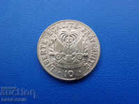 RS (23) Haiti 10 Cent 1958 Rare