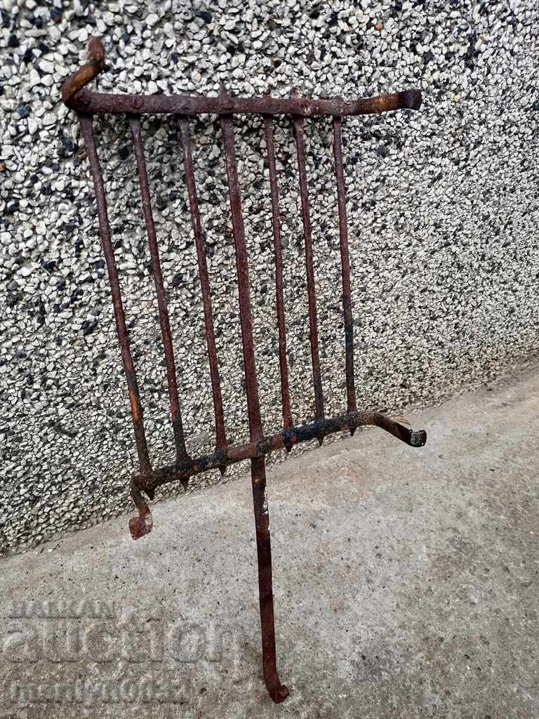 Licitație Gratar vechi forjat manual, steakhouse, fier forjat