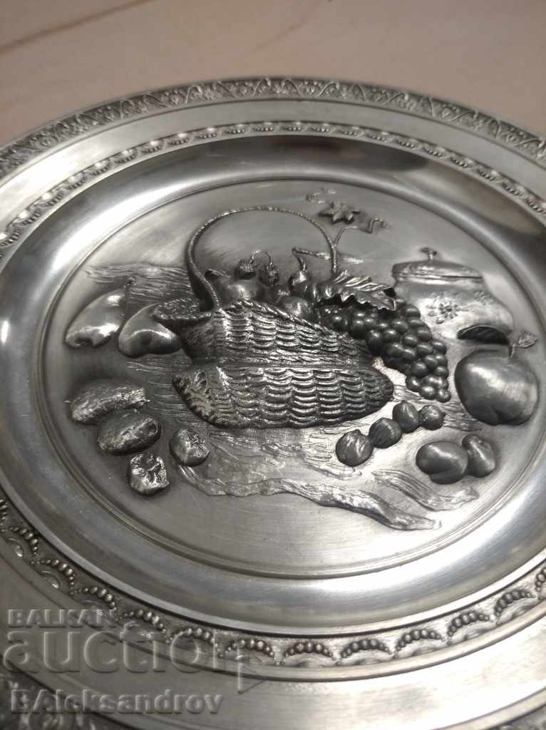 Old zinc plate for wall with price 22.00 BGN | € 11.25 Old zinc plate for wall with price 22.00 BGN | € 11.25