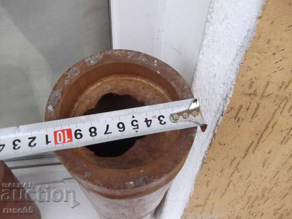 Delivery of Set of candlestick and vase for dried bamboo flowers Delivery of Set of candlestick and vase for dried bamboo flowers