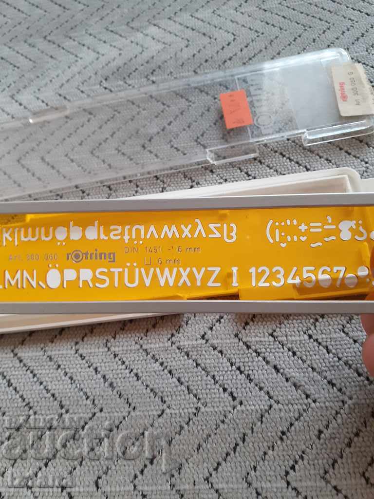 Old Drawing Line Rotring - 5 Old Drawing Line Rotring - 5
