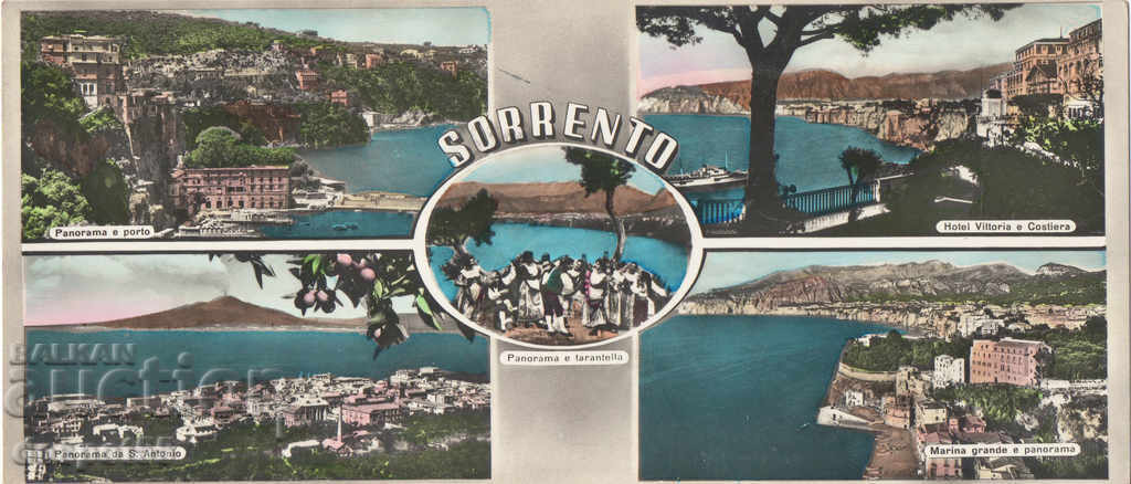 1955. Italia. Sorrento - Panorama.