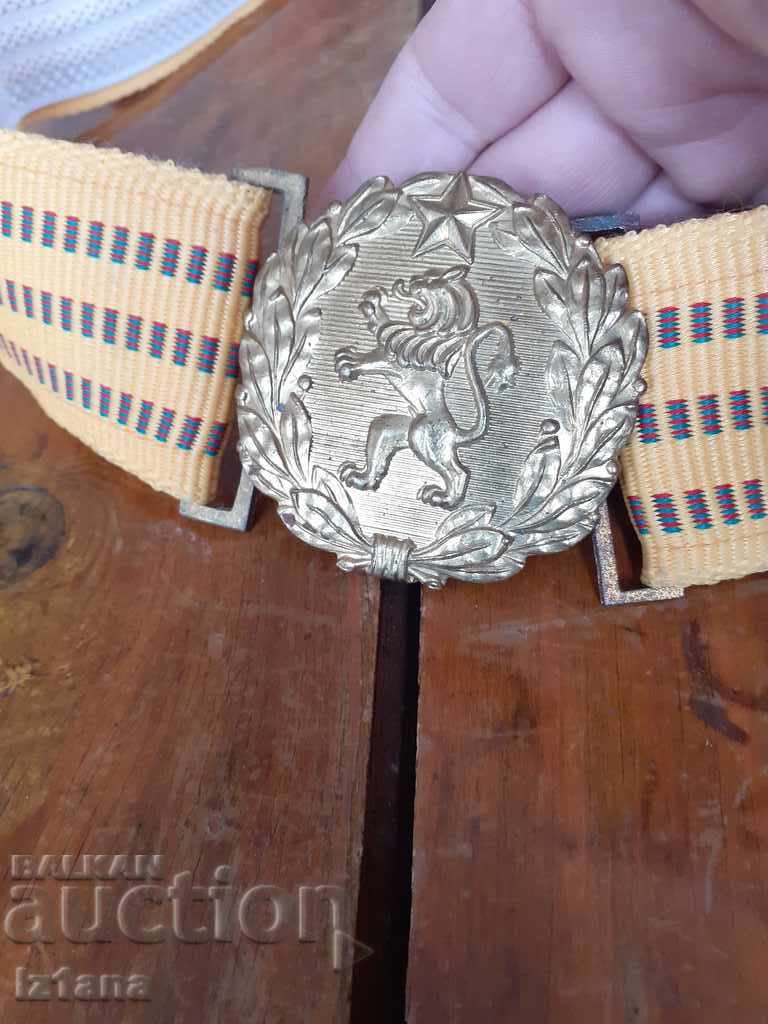 Auction Old officer parade belt Auction Old officer parade belt