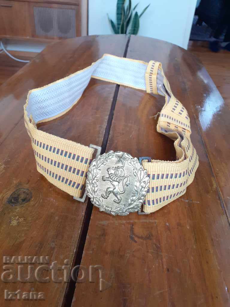 Old officer parade belt