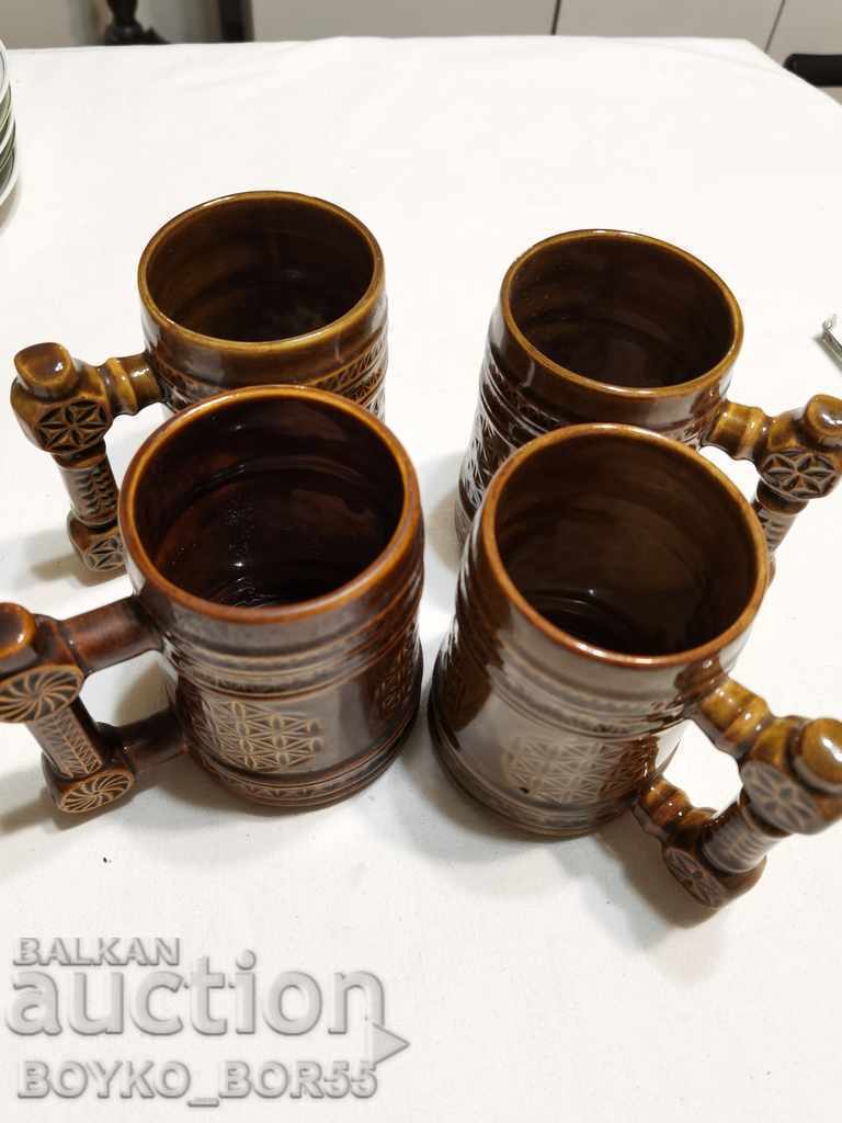 Cani rare din porțelan rusesc 4 buc, Nou cu preț 57.00 BGN | € 29.14