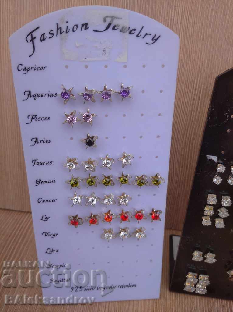 Auction Big lot of new earrings Auction Big lot of new earrings