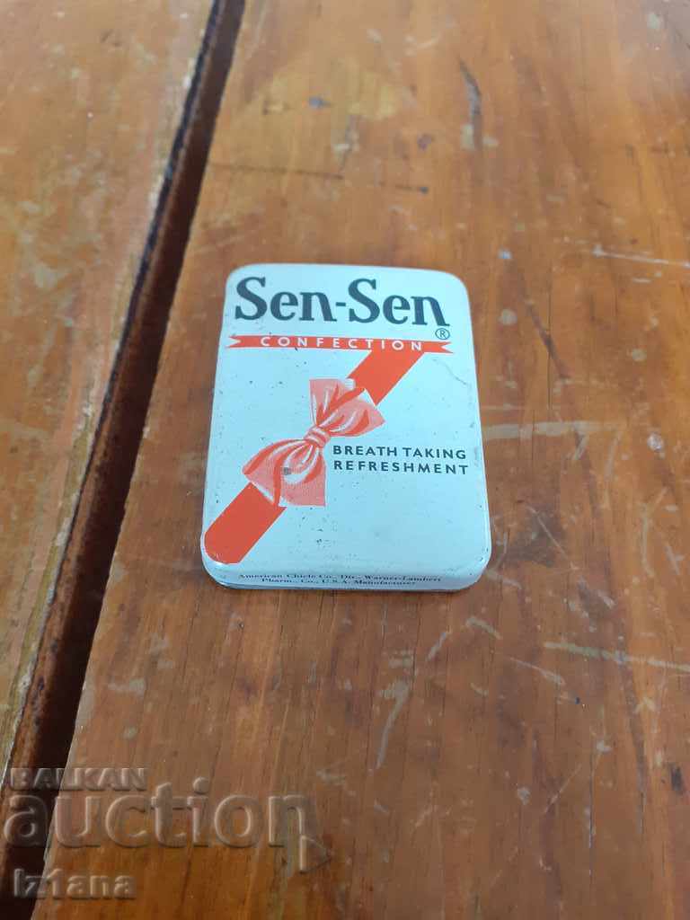 Old box of candy Sen Sen