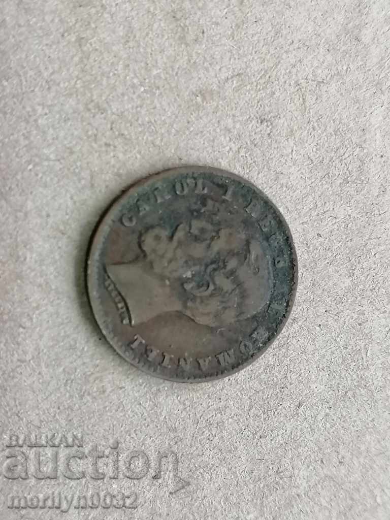 1 ban 1900 Kingdom of Romania with price 34.00 BGN | € 17.38 1 ban 1900 Kingdom of Romania with price 34.00 BGN | € 17.38