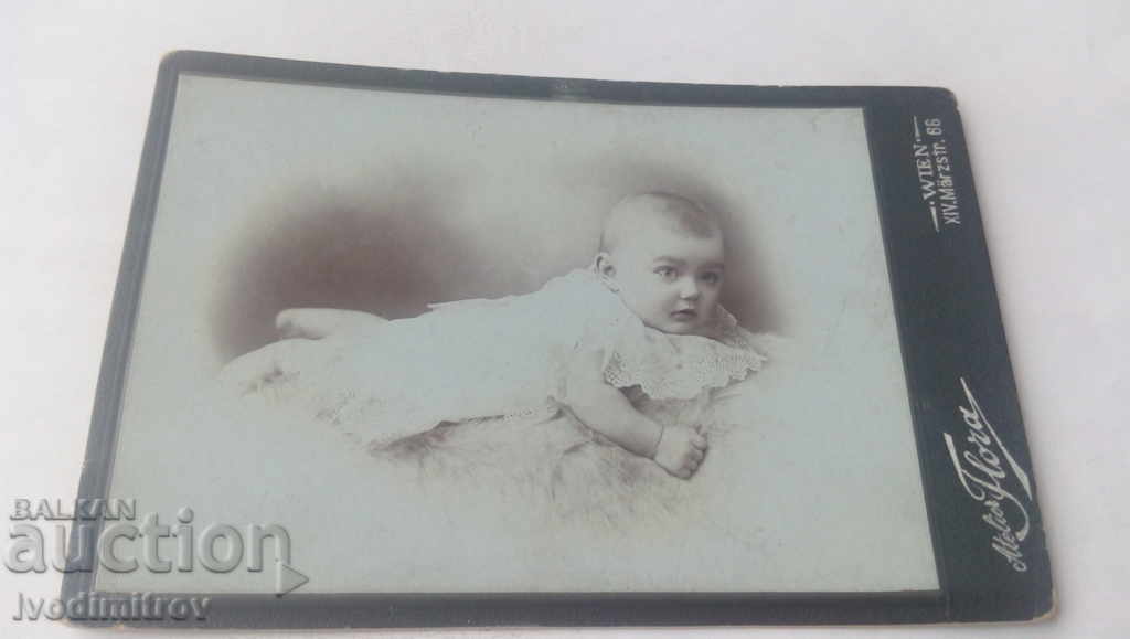 Снимка Малката госпожица 1907 Картон