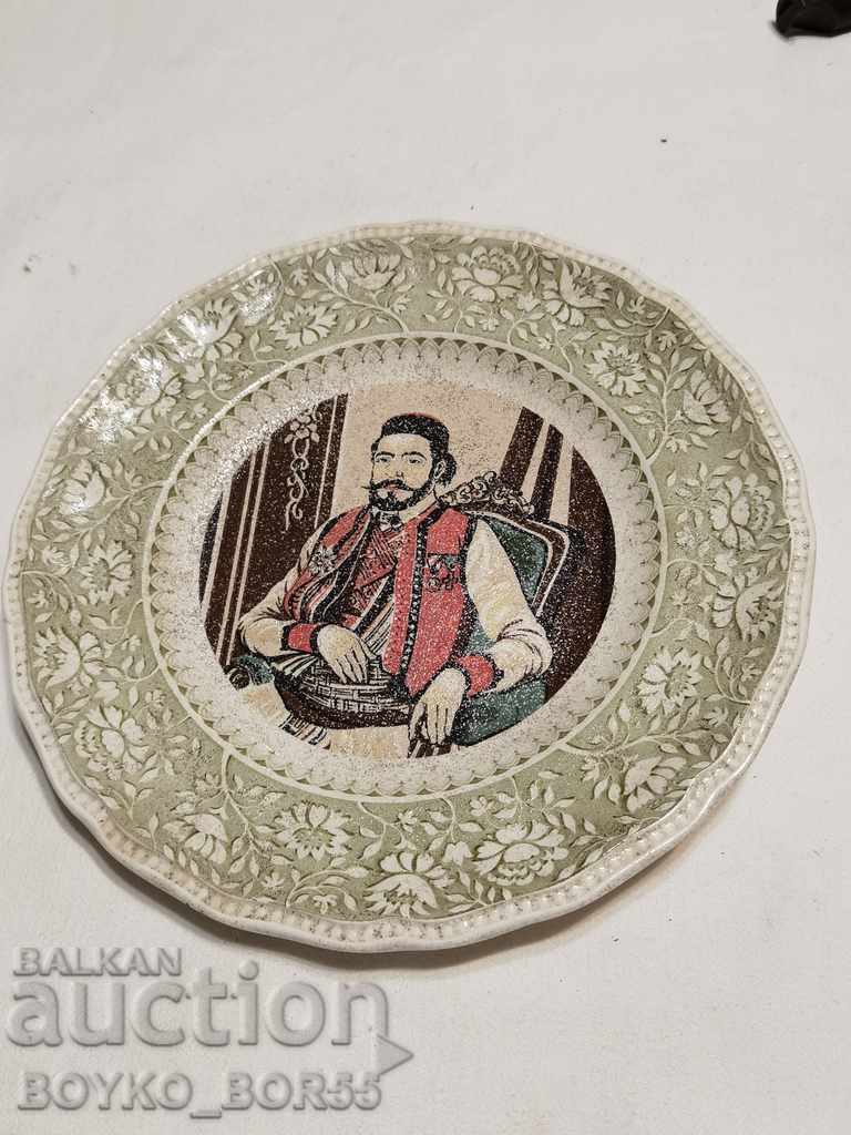 Antique Porcelain Plate Wall For Wall Ф 26 cm