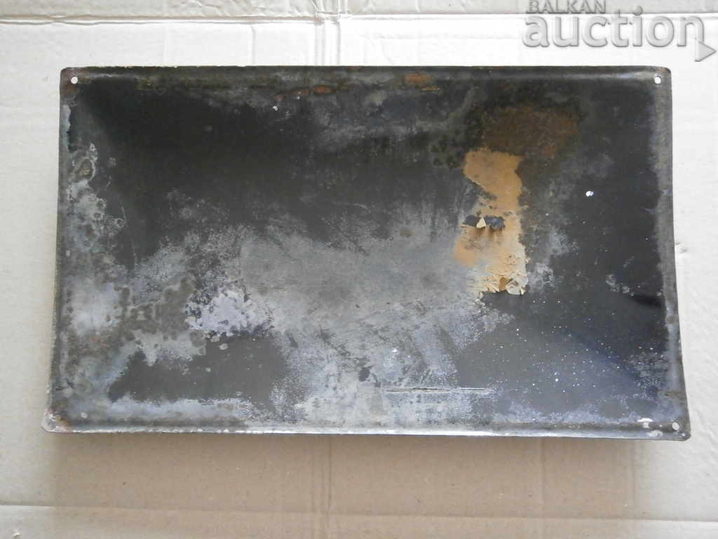 soc enamel plate retro vintage - 6