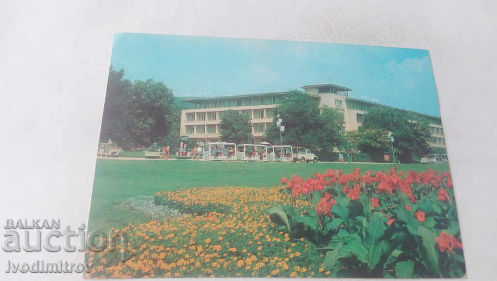 Пощенска картичка Златни пясъци Хотел Родина 1978