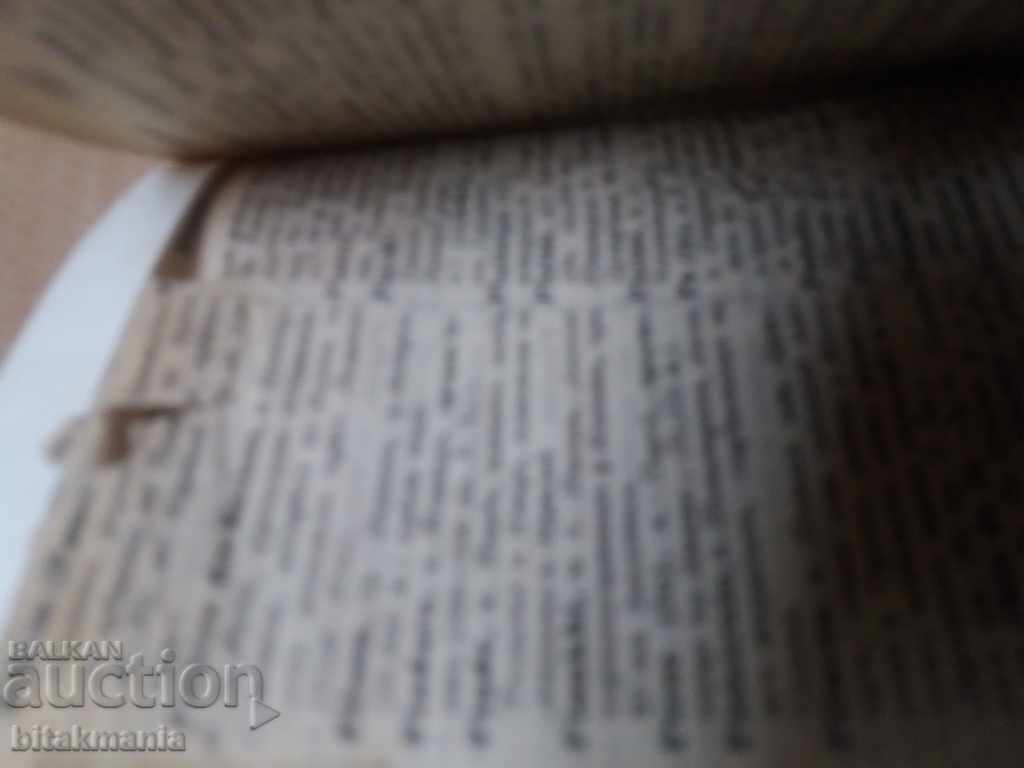 Dictionary 1894 - read the auction carefully - 6 Dictionary 1894 - read the auction carefully - 6