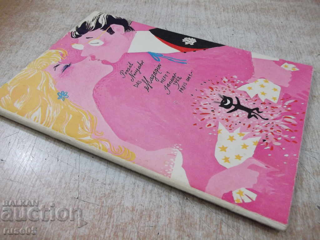 Magazine "Das Magazin - HEFT 1 - JANUARY 1962" - 80 pages. - 7 Magazine "Das Magazin - HEFT 1 - JANUARY 1962" - 80 pages. - 7