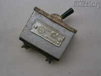 antique military small key switch counter