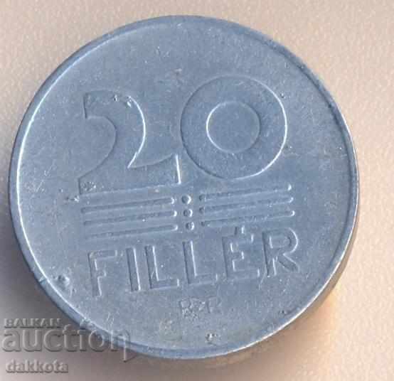 Унгария 20 филера 1955 година