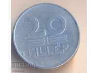 Hungary 20 fillets 1955