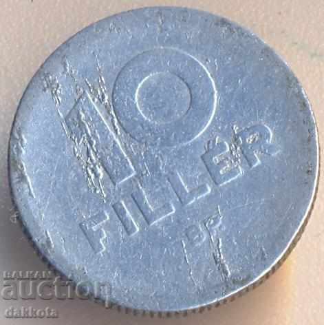 Hungary 10 fillers 1955