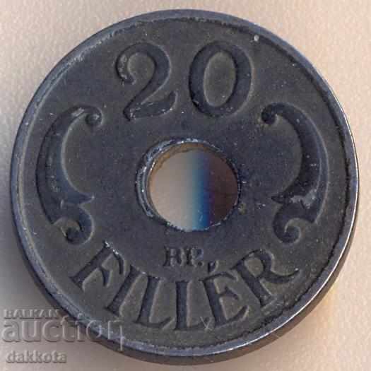 Hungary 20 fillers 1941