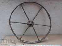 OLD MASSIVE FORGED WHEEL FROM FYTON, TWO WHEEL