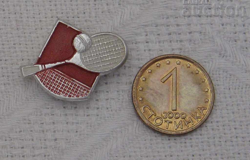 TENNIS ROCKET BADGE // with price 1.00 BGN | € 0.51