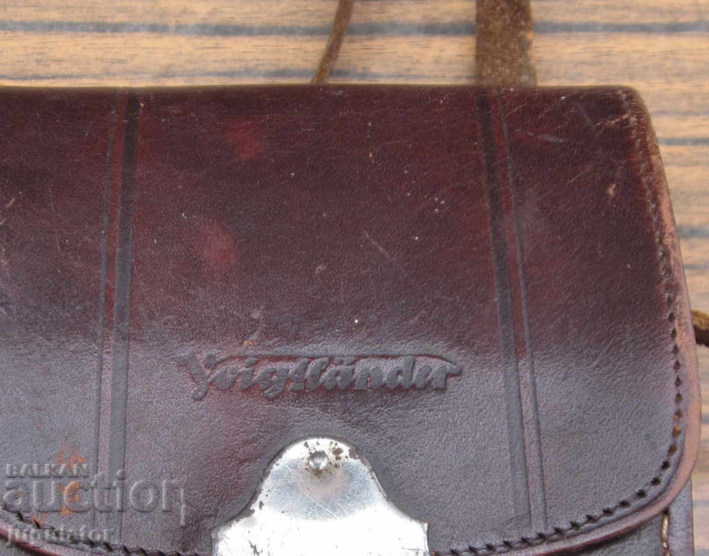 leather case for vintage fur camera VOIGTLANDER - 5
