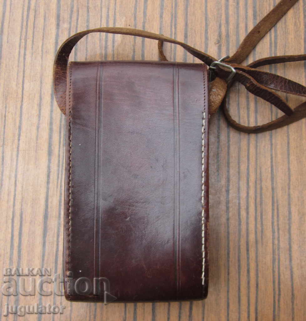 leather case for vintage fur camera VOIGTLANDER - 6