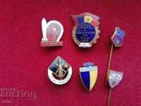 Romanian badges 6 pcs.