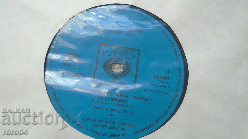 MAHLER - SYMPHONY NO.2 - 5